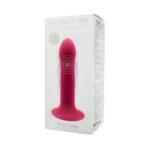 Двошаровий ділдо з вібрацією Adrien Lastic Hitsens 2 Pink, відмінно для страпона, макс діаметр 4 см, - Зображення 6