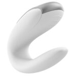 Смартвібратор для пар Satisfyer Double Fun (White) з пультом ДК - Зображення 5