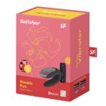 Смартвібратор для пар Satisfyer Double Fun (Black) з пультом ДК - Зображення 5