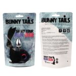 Анальна пробка FeelzToys - Bunny Tails Butt Plug Black - Зображення 3