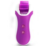 Стимулятор з імітацією оральних пестощів FeelzToys - Clitella Oral Clitoral Stimulator Purple - Зображення 4
