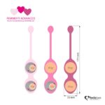 Набір вагінальних кульок для просунутих FeelzToys - FemmeFit Advanced Pelvic Muscle Training Set - Зображення 5