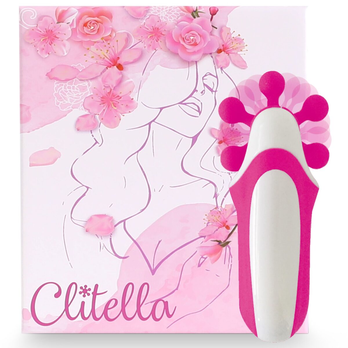 Стимулятор з імітацією оральних пестощів FeelzToys - Clitella Oral Clitoral Stimulator Pink - Зображення 1