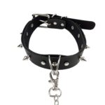 Нашийник з шипами та повідцем Art of Sex - Collar Spikes and Leash - Зображення 6