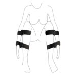 Набір для фіксації Art of Sex – BDSM Hands to feet Simple - Зображення 2