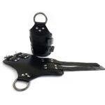 Манжети для підвісу за руки Art of Sex – Kinky Hand Cuffs For Suspension, чорні, натуральна шкіра - Зображення 2