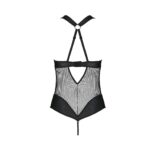 Сітчастий боді з халтером Passion Amanda Body XXL/XXXL, black - Зображення 4