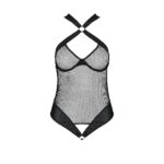 Сітчастий боді з халтером Passion Amanda Body XXL/XXXL, black - Зображення 3
