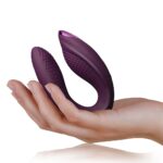 Жіночий вібратор для оргазму без рук Rocks Off Rock Chick Diva Purple, пульт ДК - Зображення 4