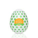 Мастурбатор-яйце Tenga Egg Stud із шестикутними виступами
