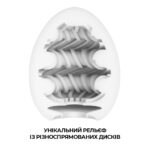 Мастурбатор-яйце Tenga Egg Ring з асиметричним рельєфом - Зображення 3