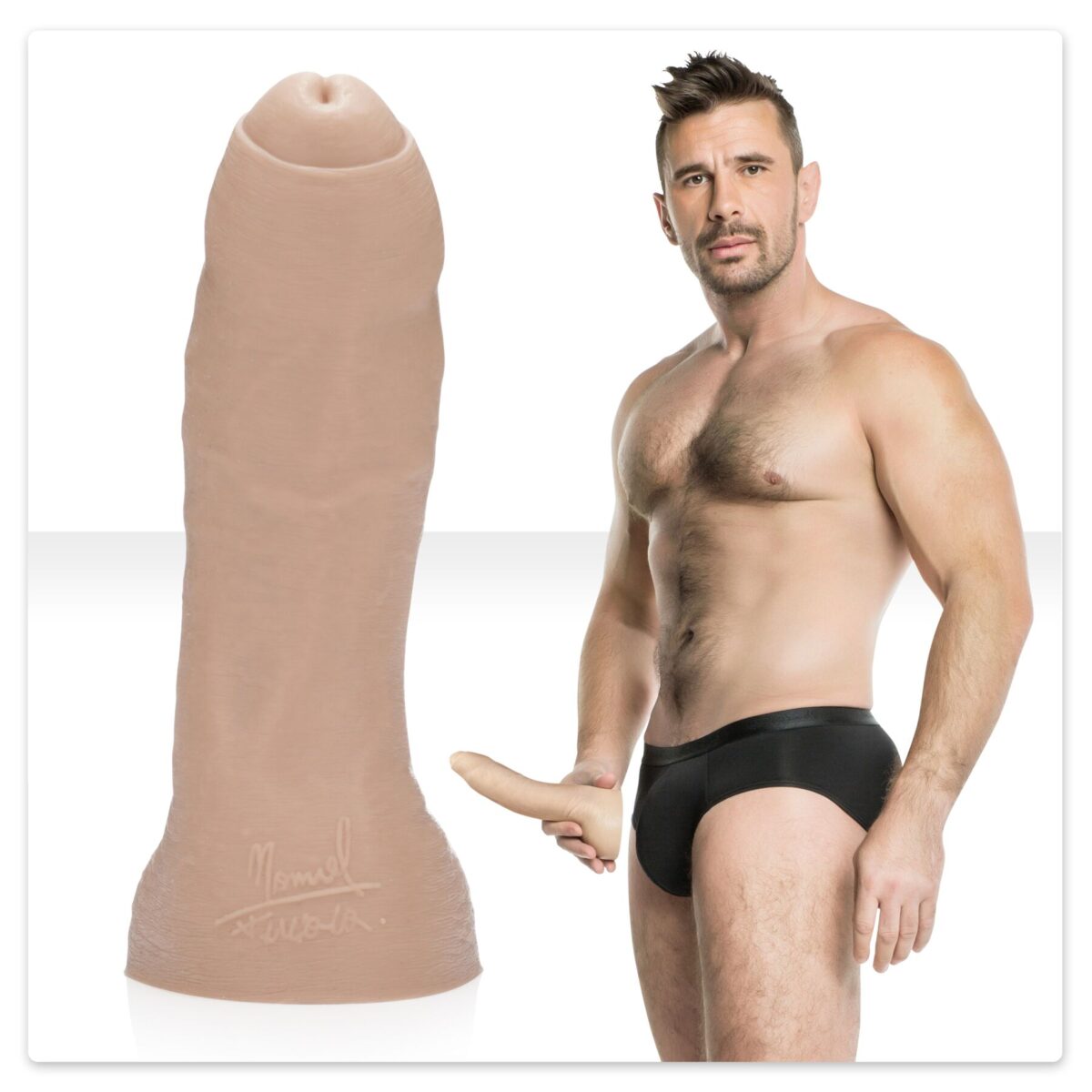 Фалоімітатор Fleshlight Guys: Manuel Ferrara Dildo, за зліпком пеніса - Зображення 1