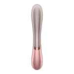 Смарт вібратор-кролик із підігрівом Satisfyer Hot Lover Pink - Зображення 4