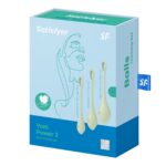 Набір йоні намистин Satisfyer Yoni Power 2 Light Green, диаметр 2-2,5-3см, вес 22-44-73гр - Зображення 5