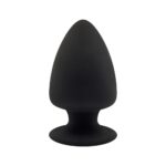 Анальна пробка SilexD (Model 1 size M) двошарова, силікон + Silexpan, діаметр 6,2 см