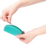 Сумка для зберігання секс-іграшок PowerBullet - Silicone Storage Zippered Bag Teal - Зображення 2