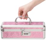 Кейс для зберігання секс-іграшок BMS Factory - The Toy Chest Lokable Vibrator Case Pink з кодовим за - Зображення 4