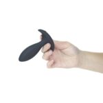 Анальна пробка з пульсацією Lux Active – Throb – 4.5" Anal Pulsating Massager, пульт ДК - Зображення 5