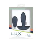 Анальна пробка з пульсацією Lux Active – Throb – 4.5" Anal Pulsating Massager, пульт ДК - Зображення 8