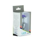 Металева анальна пробка Lux Active з трояндою - Rose Anal Plug - Purple, віброкуля в подарунок - Зображення 7