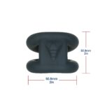 Подвійне ерекційне кільце LUX Active – Tug – Versatile Silicone Cock Ring - Зображення 2