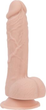 Реалістичний фалоімітатор на присосці ADDICTION — Mark 7,5″ Dildo With Balls, Beige - Зображення 6