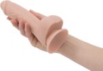 Реалістичний фалоімітатор на присосці ADDICTION — Mark 7,5″ Dildo With Balls, Beige - Зображення 4