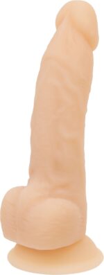 Фалоімітатор з вібрацією та ротацією Naked ADDICTION James 8″ Rotating & Vibrating Dong, пульт ДК - Зображення 9