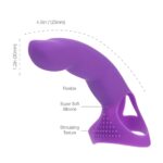 Насадка на палець Simple&True Extra Touch Finger Dong Purple - Зображення 2