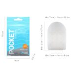 Мастурбатор TENGA Pocket Wave Line - Зображення 2