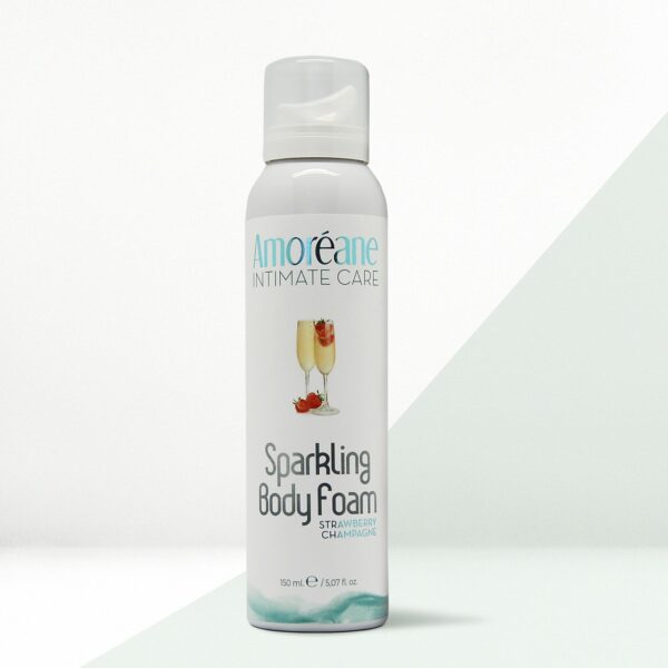 Масажна піна Amoreane Sparkling Body Foam Strawberry Champagne (150 мл)