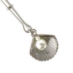 Затискач для клітора Art of Sex - Clit Clamp Silver Pearl - Зображення 2