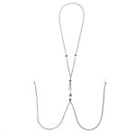 Прикраса для сосків Art of Sex - Nipple Clamps Arrow, колір фіолетовий