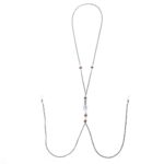 Прикраса для сосків Art of Sex - Nipple Clamps Arrow, колір гранатовий