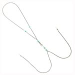 Прикраса для сосків Art of Sex - Nipple Clamps Arrow, колір м'ятний - Зображення 3