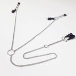 Затискач для сосків та клітора Art of Sex - Nipple and clit clamps Black Pearl - Зображення 2
