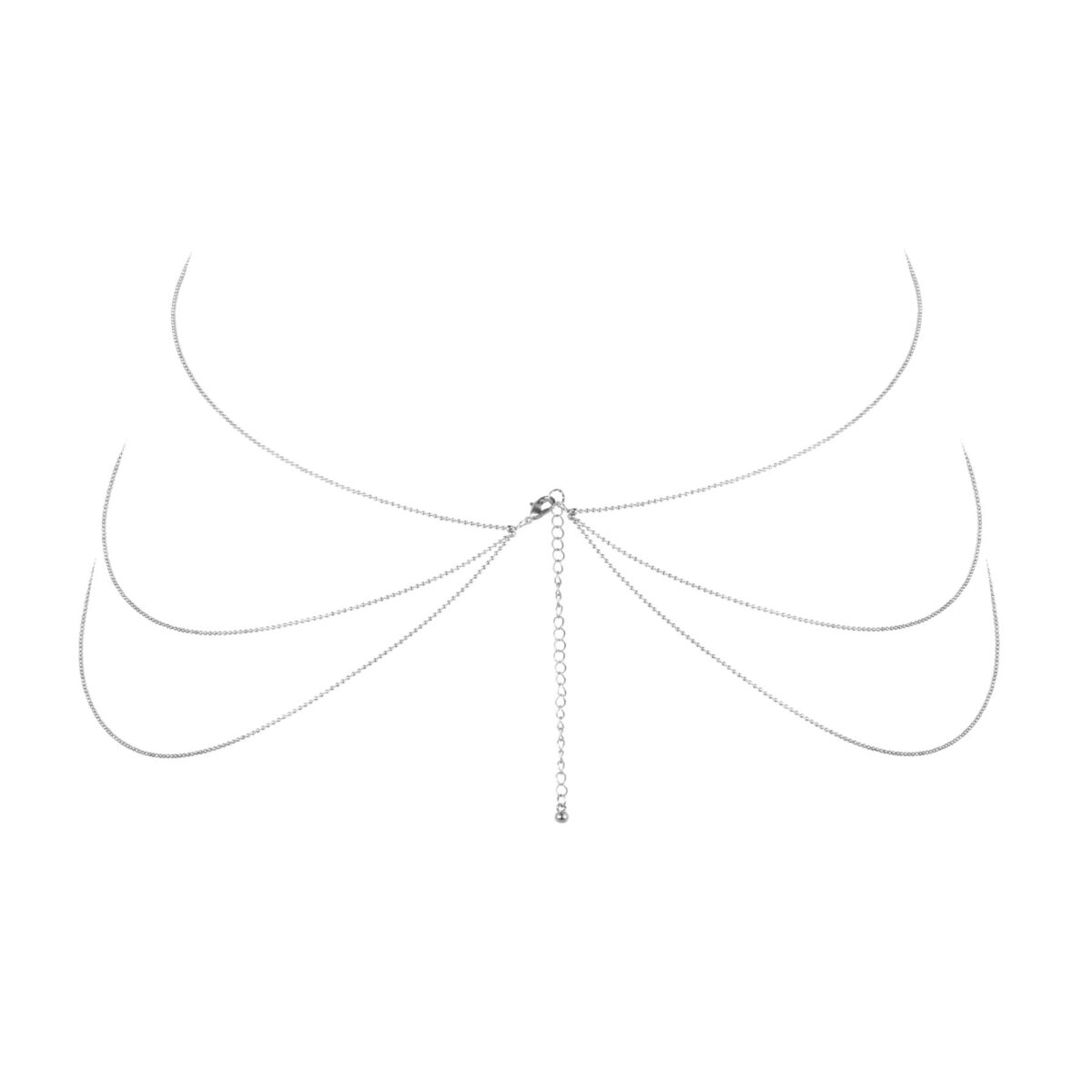 Ланцюжок для тіла Bijoux Indiscrets Magnifique 8 Body Chain — Silver - Зображення 2