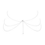 Ланцюжок для тіла Bijoux Indiscrets Magnifique 8 Body Chain — Silver - Зображення 2