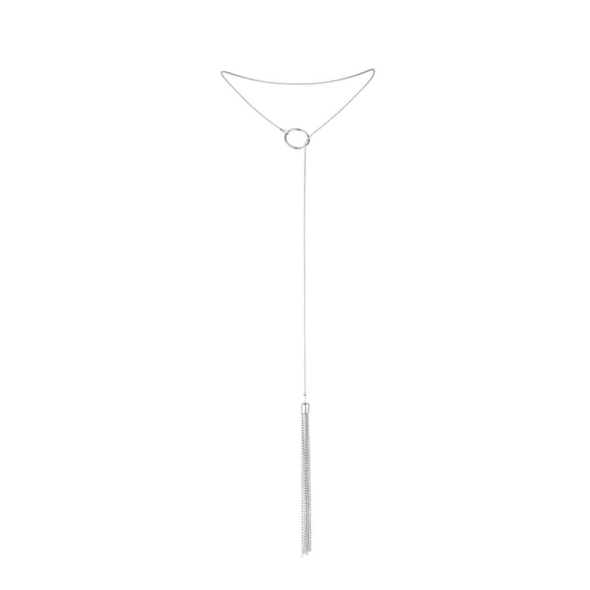 Ланцюжок для тіла Bijoux Indiscrets Magnifique Tickler Pendant Chain — Silver - Зображення 1