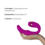 Пульсатор із вакуумною стимуляцією клітора Adrien Lastic My G (Pink) - Зображення 3