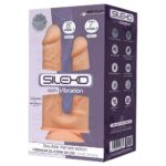 Фалоімітатор подвійний з вібрацією SilexD Double Gusto Flesh Motor (Model 1 size 8" & 7"), двошарови - Зображення 3