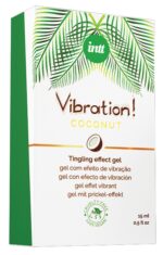 Рідкий вібратор Intt Vibration Coconut Vegan (15 мл),  дуже смачний, діє до 30 хвилин - Зображення 3