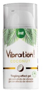 Рідкий вібратор Intt Vibration Coconut Vegan (15 мл),  дуже смачний, діє до 30 хвилин - Зображення 2