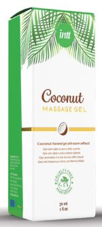 Масажний гель для інтимних зон Intt Coconut Vegan (30 мл) - Зображення 3
