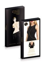 Золотистий ланцюжок для бюста Bijoux Pour Toi – Elena Gold зі стразами - Зображення 3