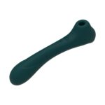 Вібратор та вакуумний кліторальний стимулятор 2-в-1 Alive Quiver Teal оновлена ​​модель - Зображення 4