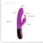 Вібратор-кролик Adrien Lastic Ares 2.0 з петелькою для пальця, що перезаряджається - Зображення 2