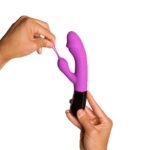 Вібратор-кролик Adrien Lastic Ares 2.0 з петелькою для пальця, що перезаряджається - Зображення 6
