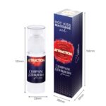 Їстівна масажна олія MAI Attraction Champagne Strawberry Hot Kiss (50 мл) - Зображення 4