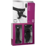 Страпон унісекс Doc Johnson Body Extensions – Be Aroused, вібрація, пульт керування, порожня насадка - Зображення 8